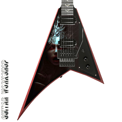 Guitar Workshop Game - Vyperion Body Template Preview