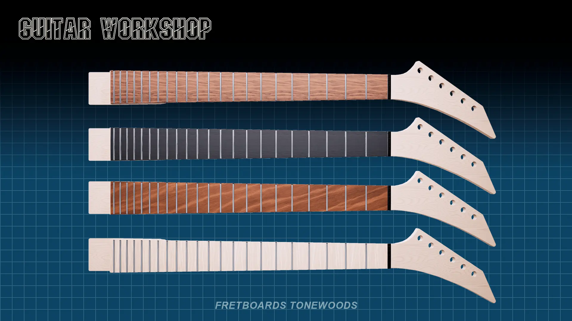 Guitar Workshop Game Neck & Fretboard Tonewoods